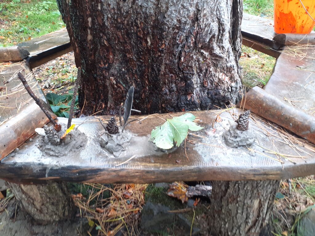 clay models - Fishpond Wood, Bewerley, Nidderdale